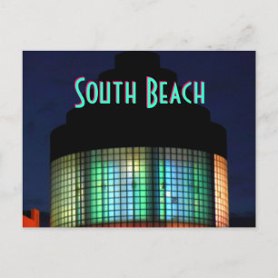 Postal ~South Beach Art Deco~ POSTCARD