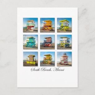 Postal South Beach, Miami Life Guard Shackers