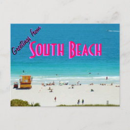 Postal ~South Beach~ POSTCARD