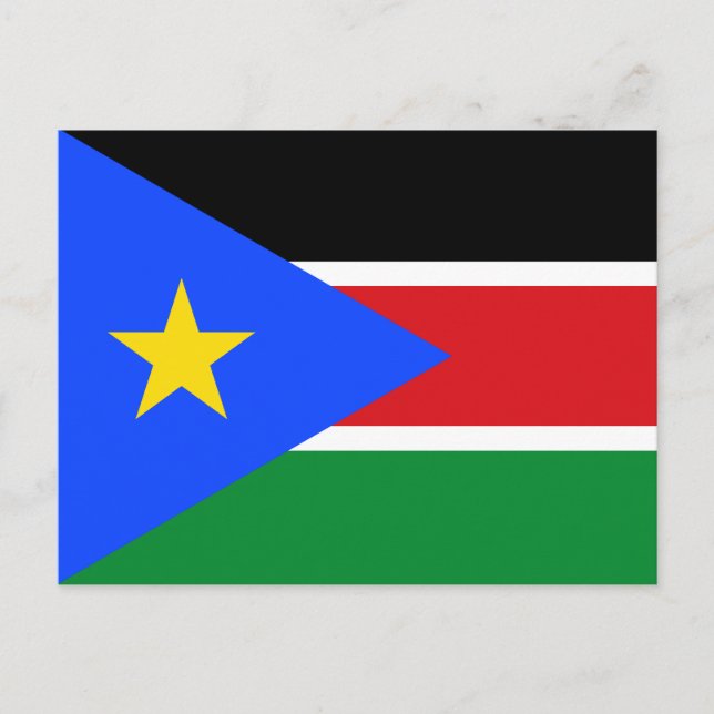 Postal South Sudan Flag (Anverso)