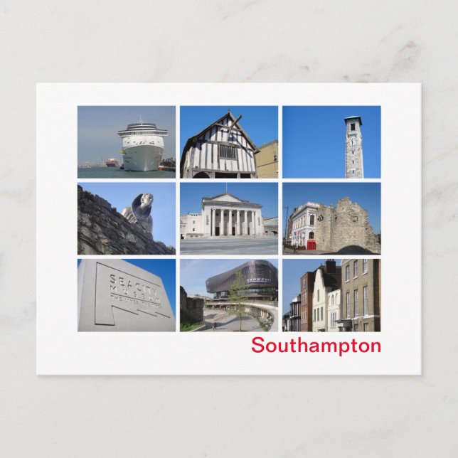 Postal Southampton (Anverso)
