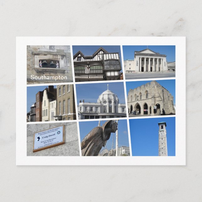 Postal Southampton (Anverso)