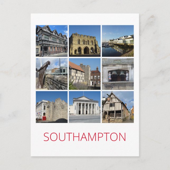Postal Southampton (Anverso)
