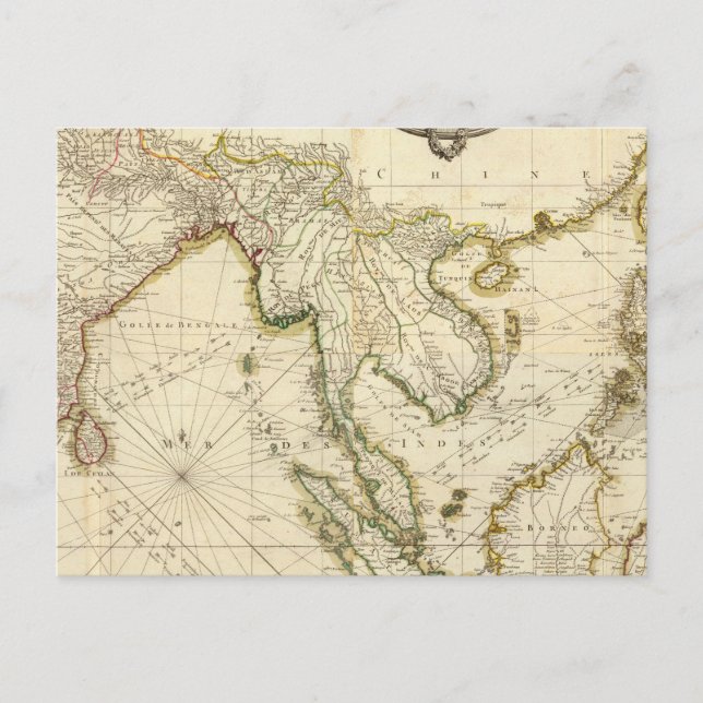 Postal SoutheaSt. India (Anverso)