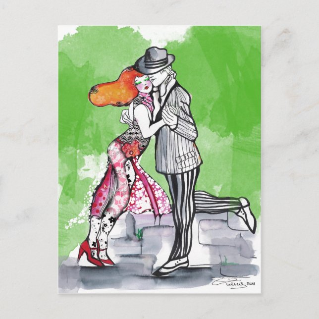 Postal Southern Breezes Tango (Anverso)