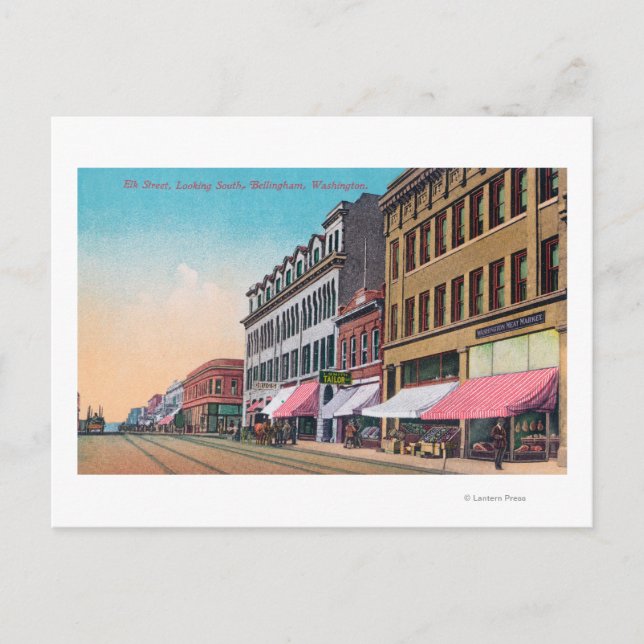 Postal Southern View desde Elk StreetBellingham, WA (Anverso)