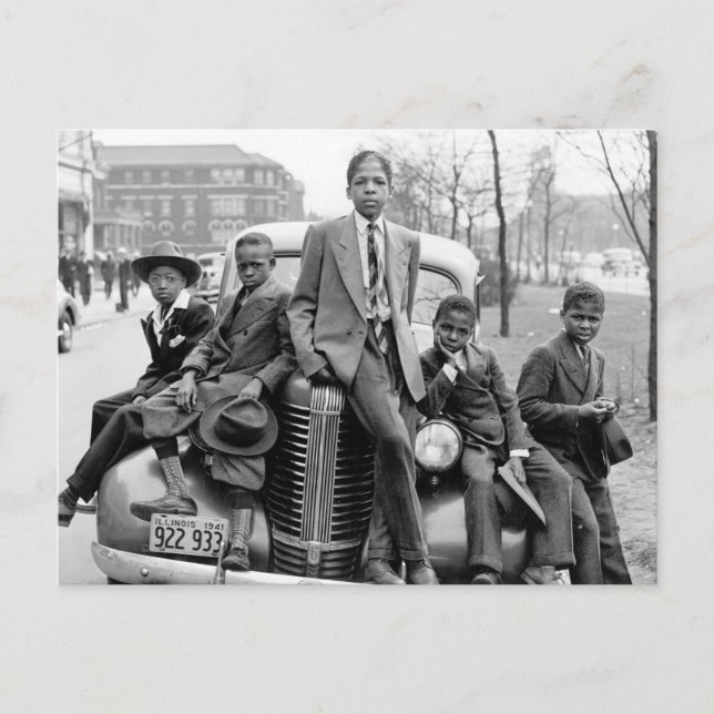 Postal Southside Boys, 1941 (Anverso)