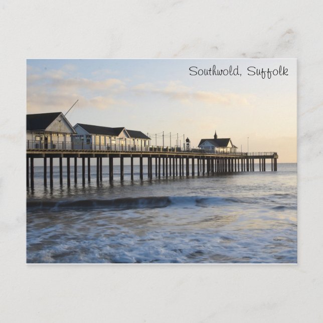 postal Southwold Pier (Anverso)