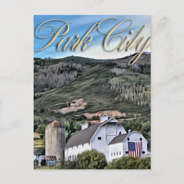 Postal Souvenir de Park City (Anverso)