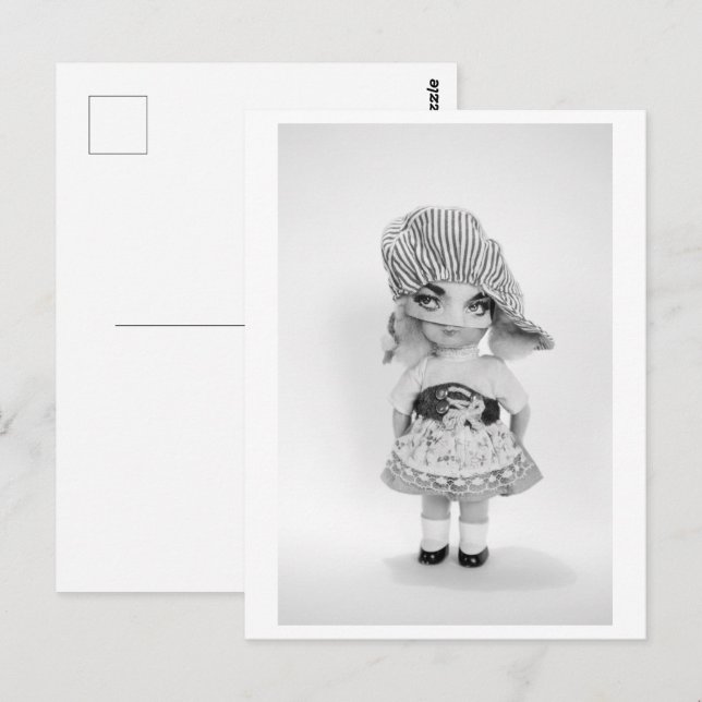 Postal Souvenir Doll - Heidi (Anverso / Reverso)