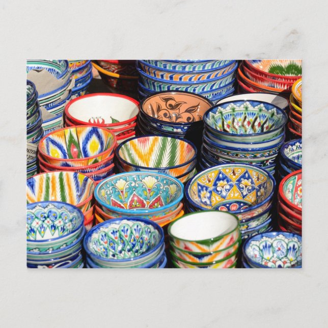 Postal Souvenirs de Uzbekistán (Anverso)