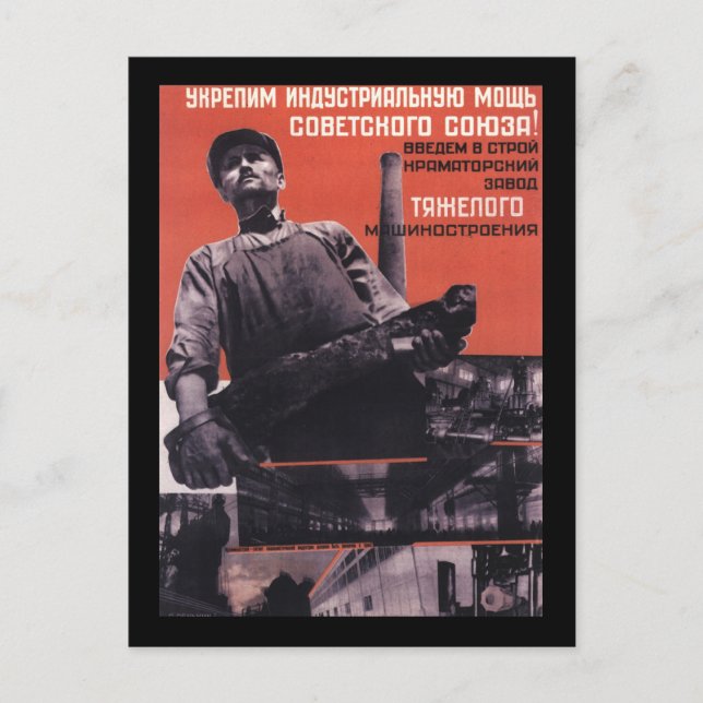 Postal Soviético (Anverso)