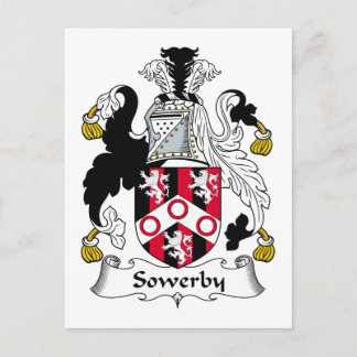 Postal Sowerby Family Crest