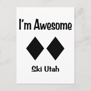 Postal Soy Awesome Ski Utah