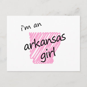 Postal Soy Chica de Arkansas