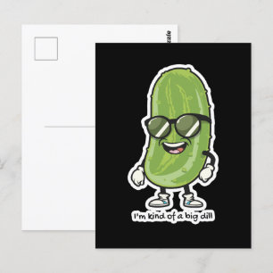 Postal Soy como un Gran Dill lucir gafas de sol