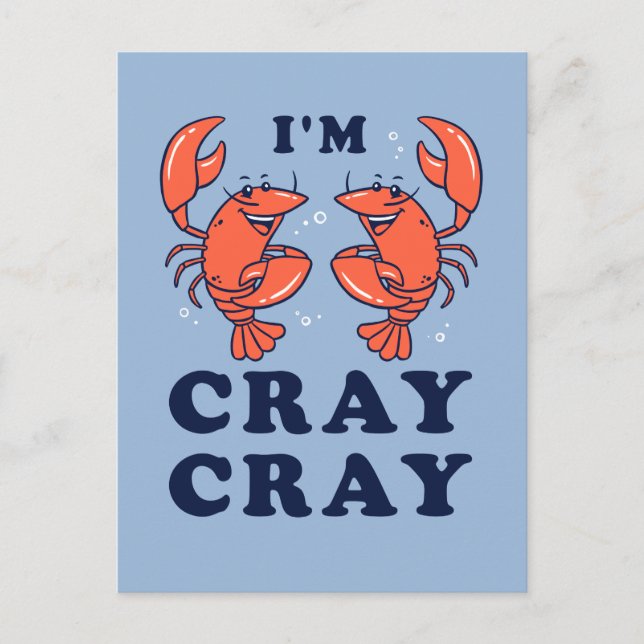 Postal Soy Cray Cray (Anverso)