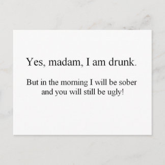 Postal Soy ebrio pero... (St.K.)