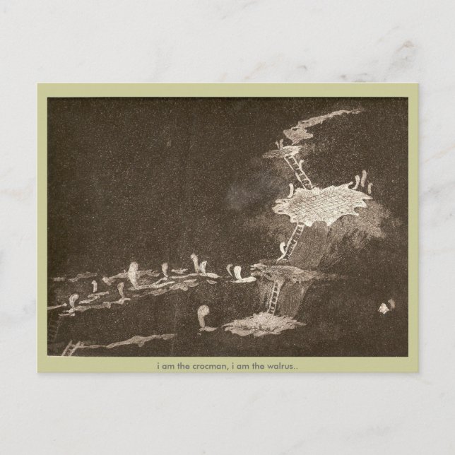 Postal soy el eggman (Anverso)