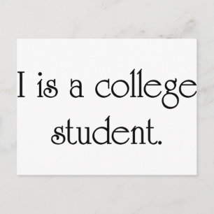 Postal Soy Estudiante Universitario