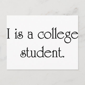 Postal Soy Estudiante Universitario