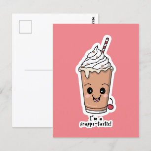 Postal Soy Frappe-tastic Frappe con crema batida