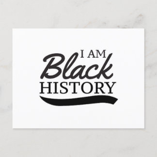 Postal soy historia negra