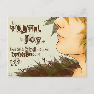 Postal Soy Joy Postcard