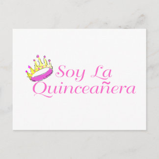 Postal Soy la quinceanera