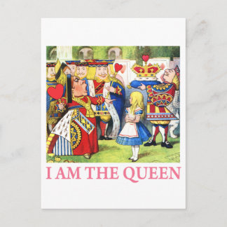 Postal Soy La Reina