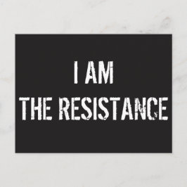 Postal SOY LA RESISTENCIA, Postcard