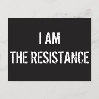 Postal SOY LA RESISTENCIA, Postcard