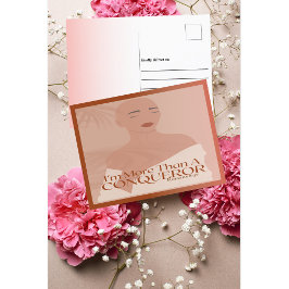 Postal Soy más que una fe cristiana conquistadora