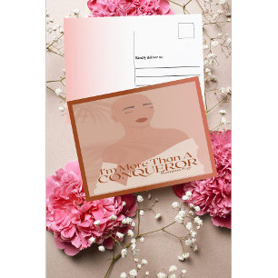 Postal Soy más que una fe cristiana conquistadora