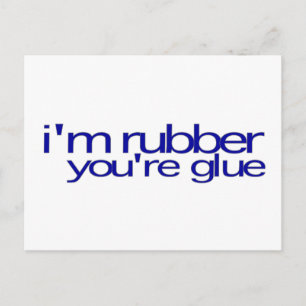 Postal Soy Rubber, Eres Glue.