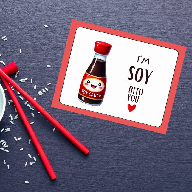 Postal Soy soya en ti (Subido por el creador)