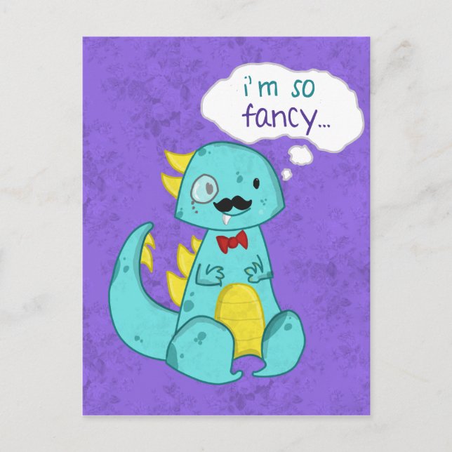Postal Soy tan Fancy postcard (Anverso)