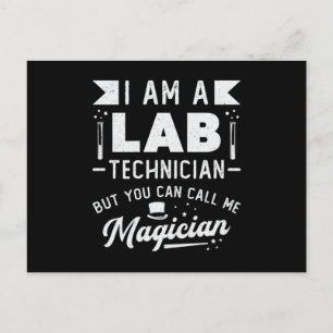 Postal Soy Técnico De Laboratorio Científico De Laborator