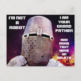 Postal SOY TU ABUELO personalizable gracioso