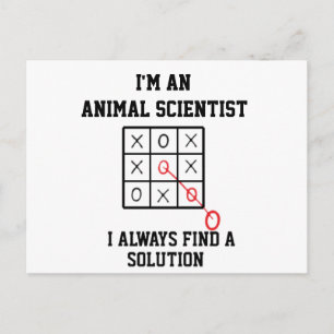 Postal Soy Un Animal Científico Que Siempre Encuentro Una
