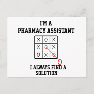 Postal Soy un asistente de farmacia, siempre encuentro un