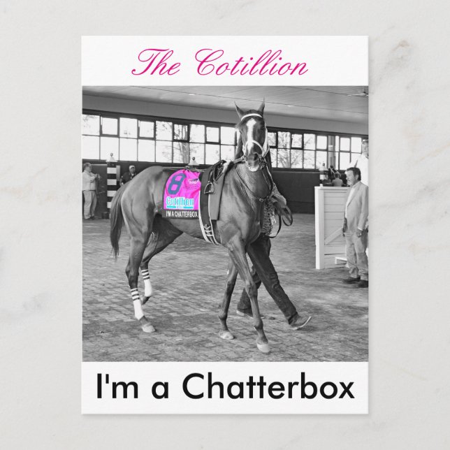 Postal Soy un Chatterbox (Anverso)