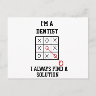 Postal Soy Un Dentista Y Siempre Encuentro Una Postcarta 