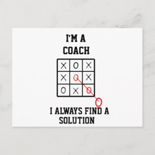 Postal Soy un entrenador siempre encuentro una solución