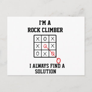 Postal Soy un escalador de rocas siempre encuentro una so