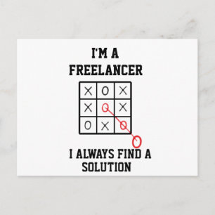 Postal Soy un freelancer siempre encuentro una solución p