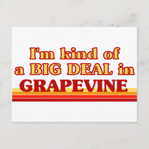 Postal Soy un GRAN TRATO en Grapevine