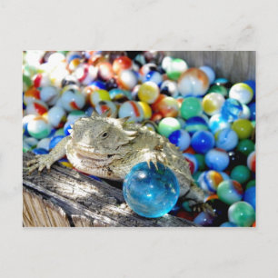 Postal Soy Un Tirador Directo — "Tiempo De Mármol"