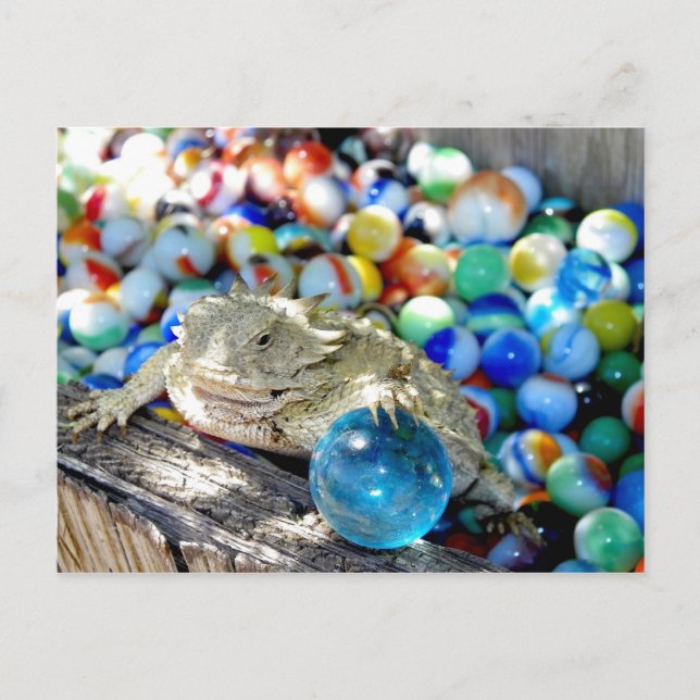 Postal Soy Un Tirador Directo — "Tiempo De Mármol" (Anverso)