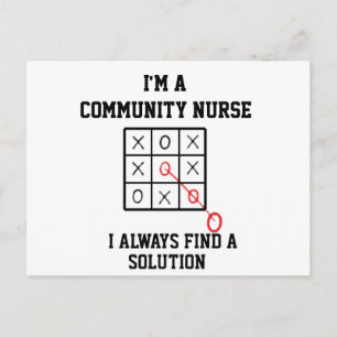 Postal Soy Una Enfermera Comunitaria Siempre Encuentro Un